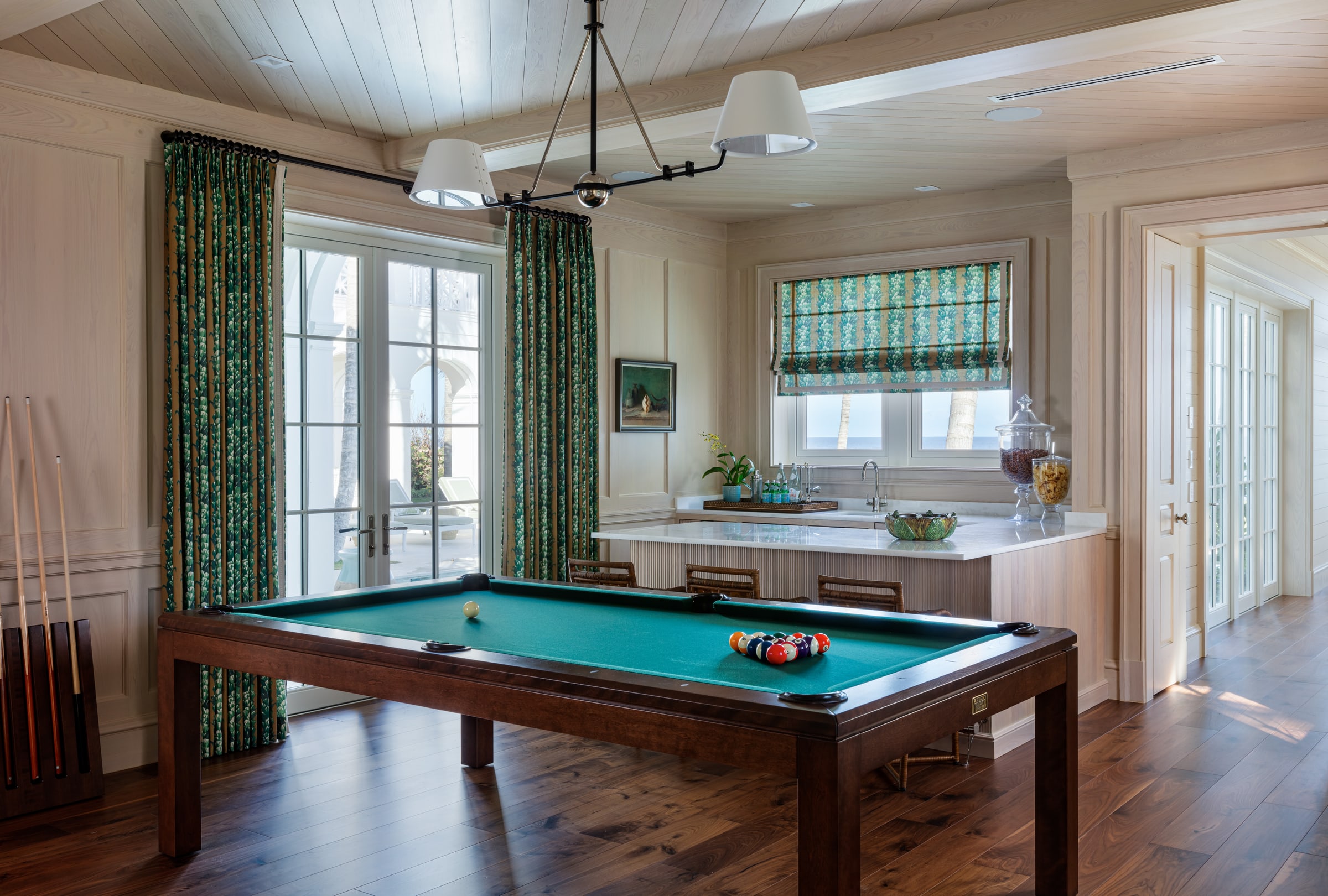 Billiard room
