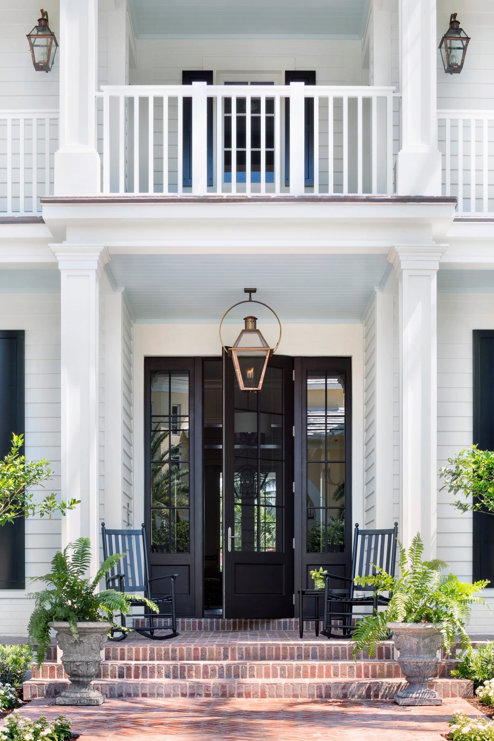 Front porch and gallery