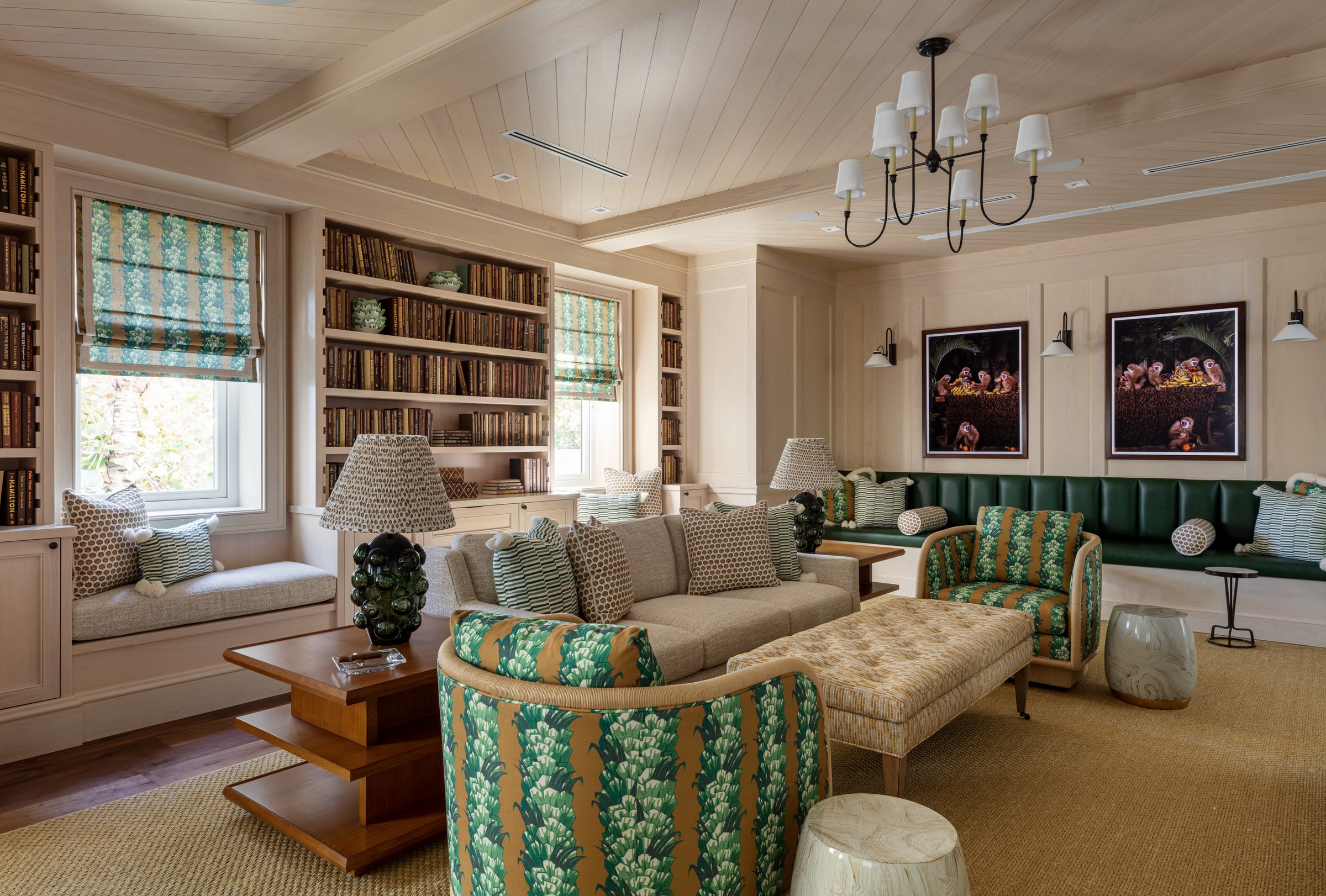 Library den